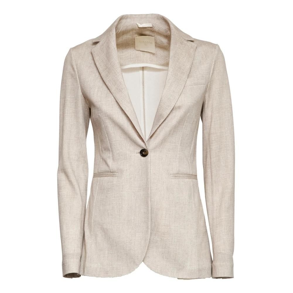 Circolo 1901 blazer US 8 refined italian cotton elastane old money designer EUC